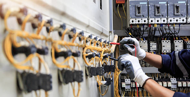 Professional Electrician technician working in Abbotsford, WI